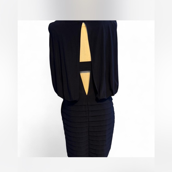 Navy dress-xscape - Picture 1 of 8